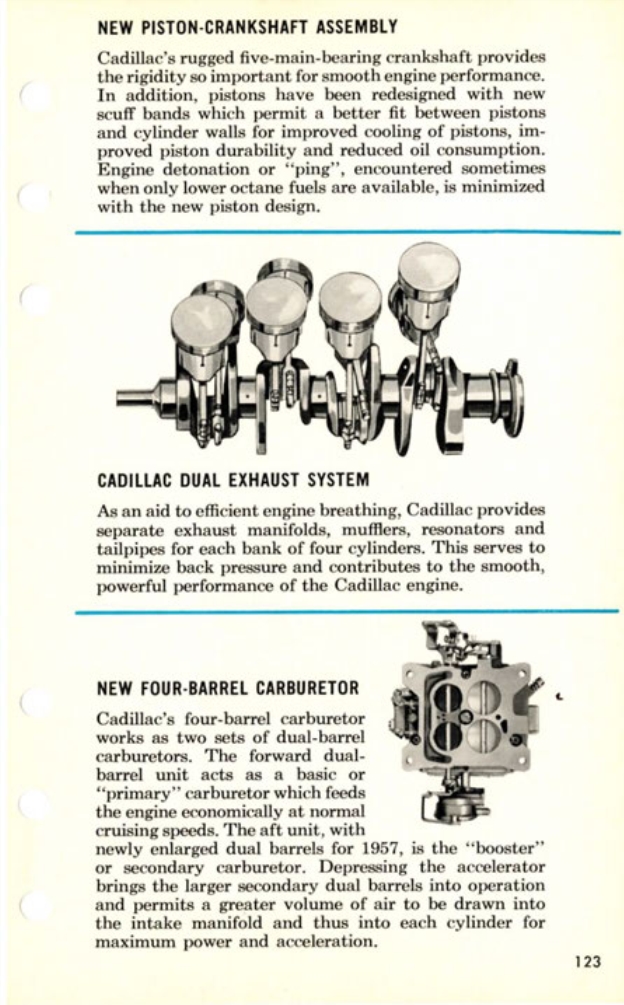 1957 Cadillac Salesmans Data Book Page 58